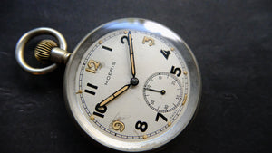 MOERIS WWII British Military Pocket Watch c1940