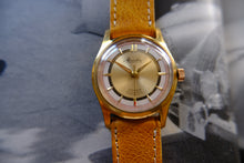 Load image into Gallery viewer, Vintage Mauthe German Mechanical Dress Watch 1950s Two-Tone Dial