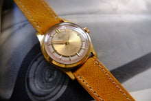 Load image into Gallery viewer, Vintage Mauthe German Mechanical Dress Watch 1950s Two-Tone Dial