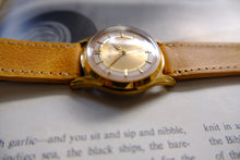 Load image into Gallery viewer, Vintage Mauthe German Mechanical Dress Watch 1950s Two-Tone Dial