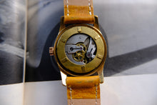 Load image into Gallery viewer, Vintage Mauthe German Mechanical Dress Watch 1950s Two-Tone Dial