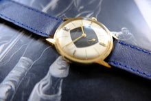 Load image into Gallery viewer, Vintage Anker 17 Jewels Mechanical Watch - 1950s Black Geometric Tuxedo Dial