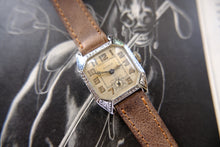 Load image into Gallery viewer, Vintage Bulova Art Deco Mechanical Watch – Engraved Case