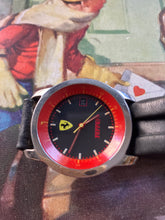 Load image into Gallery viewer, Ferrari Formula by Cartier Indy Quartz Watch - 1980s Red Bezel Swiss Made