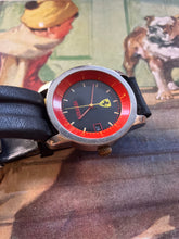 Load image into Gallery viewer, Ferrari Formula by Cartier Indy Quartz Watch - 1980s Red Bezel Swiss Made