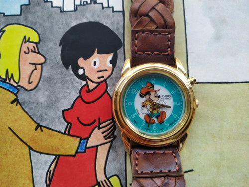Lorus Disney Mickey Mouse Watch V671-6050 R1 Quartz