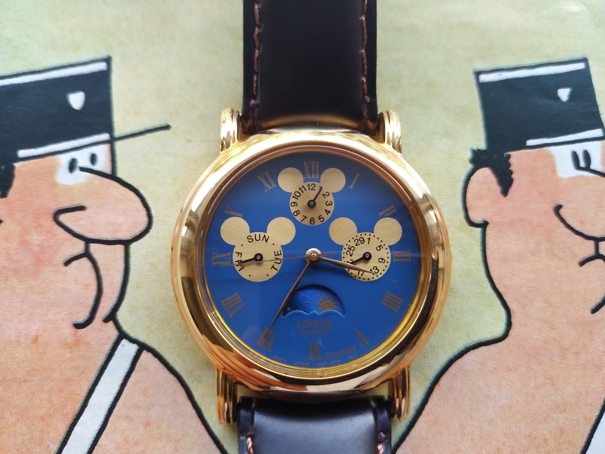 Lorus donald duck 2025 watch