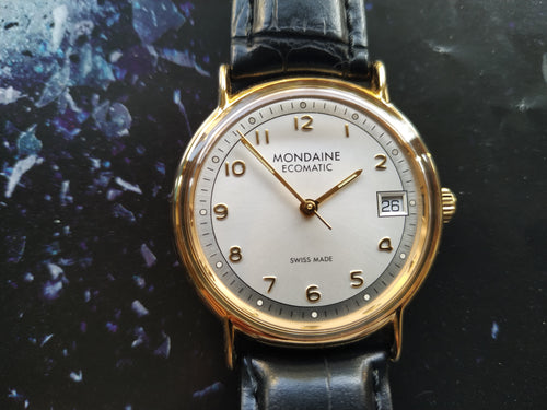Tickdong Vintage Watches | Mondaine Ecomatic Wristwatch