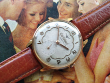 Load image into Gallery viewer, Cortebert Sub Second Turkish Railroad Wristwatch