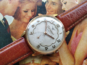 Cortebert Sub Second Turkish Railroad Wristwatch